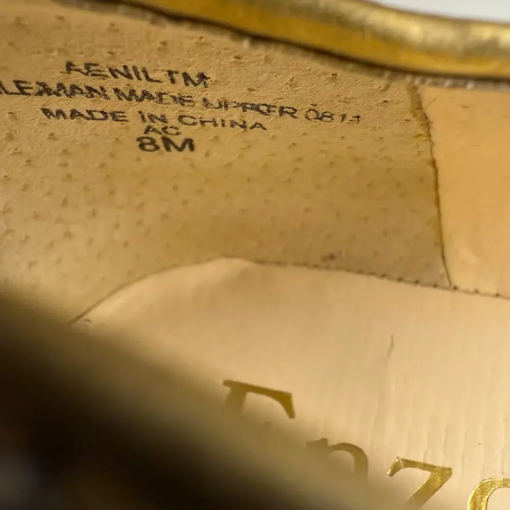 Enzo Angiolini sparkling gold